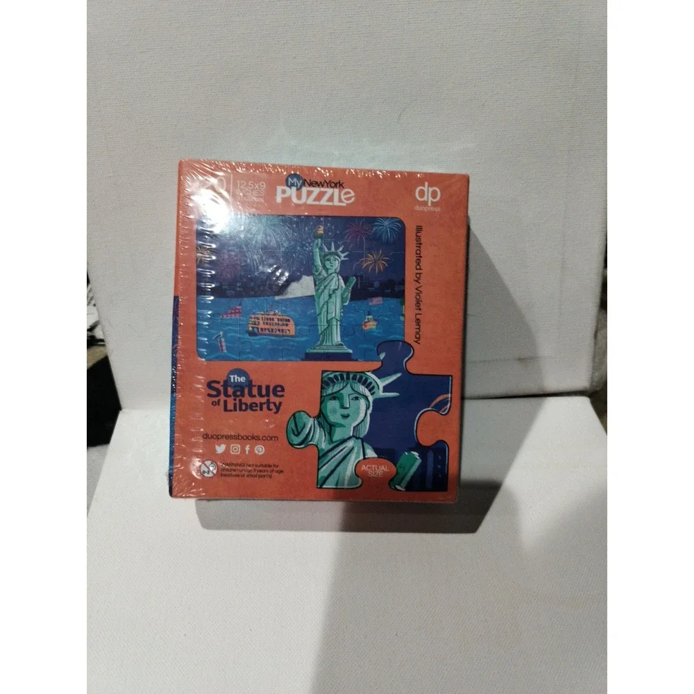 My Puzzle: New York, 20 Pieces Statue Of Liberty 3 Years And Up New sealed